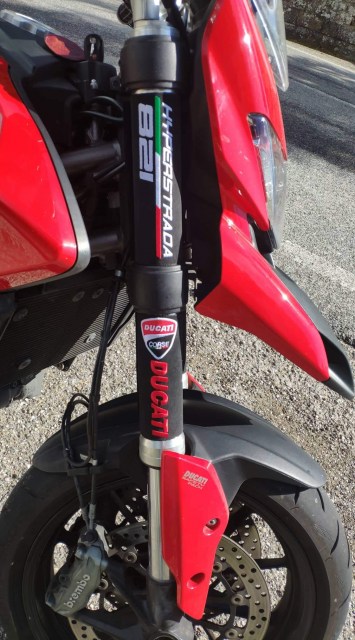 Fork cover for Ducati HYPERSTRADA 821-4preal
