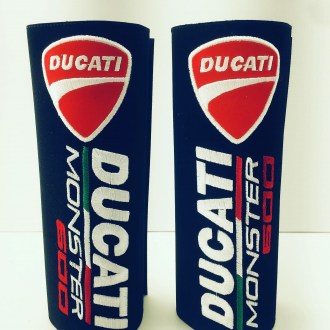 Fork cover for Ducati Monster 600 -red logo