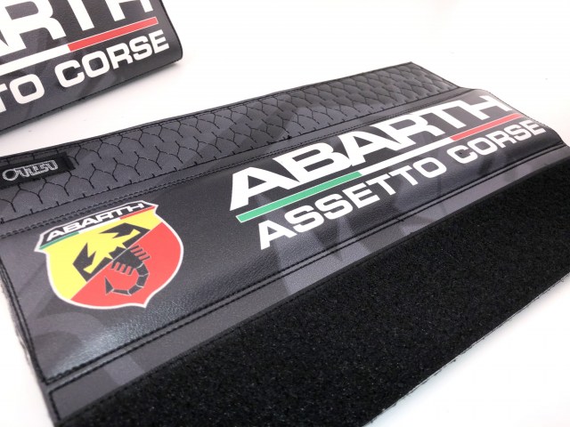 Car Seat Belt Cover Abarth assetto corse-bb1