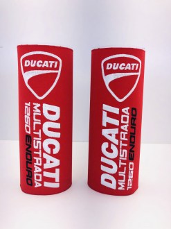 Fork cover for Ducati Multistrada 1260 ENDURO-red